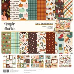   Simple Stories Cider & Donuts Scrapbook papírkészlet Collection Kit 12" (30 cm) 1 csomag