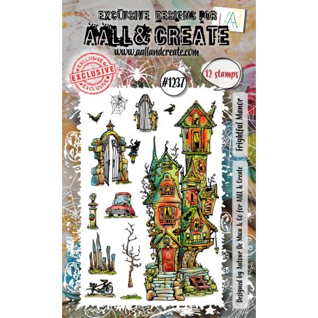 AALL & CREATE Frightful Mano Szilikonbélyegző Stamp Set A6 1 db