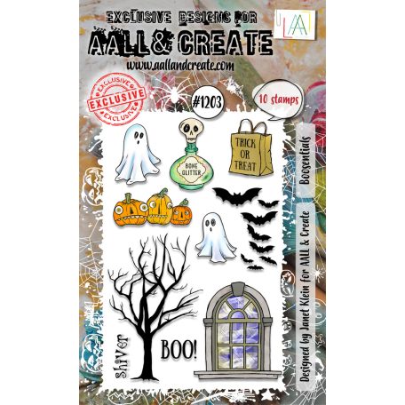 AALL & CREATE Boosentials Szilikonbélyegző Stamp Set A6 1 db