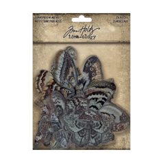   Tim Holtz Díszítőelem Transparencies, Moths Idea-ology Tim Holtz Halloween (1 csomag)