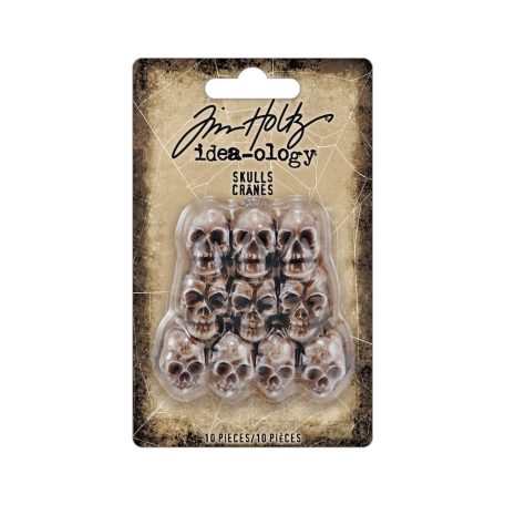 Tim Holtz Díszítőelem Skulls Idea-ology Tim Holtz Halloween (1 csomag)