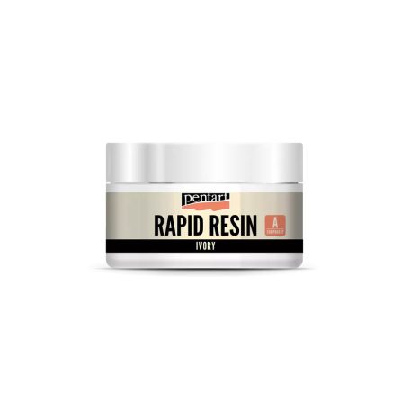 Pentart Rapid gyanta 150 ml Elefántcsont - Rapid Resin (1 csomag)