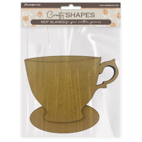 Stamperia Cup MDF alap Crafty Shapes MDF BLANKS (1 db)