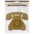 Stamperia Telephone MDF alap Crafty Shapes MDF BLANKS (1 db)