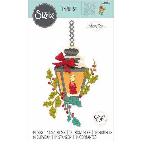 Sizzix Lamp Light Vágósablon  Thinlits Die Set (1 csomag)