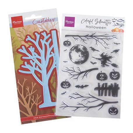 Marianne Design Halloween Vágósablon és bélyegző készlet  Product Assorti (1 csomag)