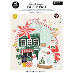   Studio Light Designer PP Sweet Christmas Kivágatok A4 Die Cut Block Elements (28 ív)