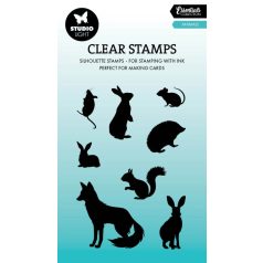   Studio Light Animals Szilikonbélyegző Clear Stamps (1 csomag)