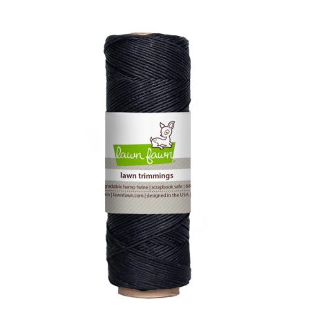 Lawn Fawn Black Hemp Twine Dekorációs zsineg LF3536 Purple Hemp Twine (1 db)