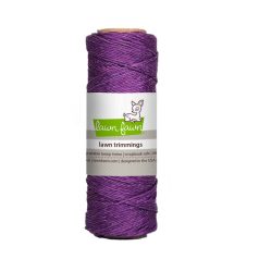   Lawn Fawn Purple Hemp Twine Dekorációs zsineg LF3538 Purple Hemp Twine (1 db)