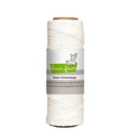 Lawn Fawn White Hemp Twine Dekorációs zsineg LF3539 Lawn Trimmings (1 db)