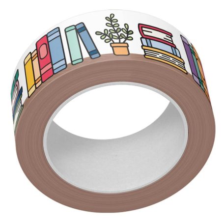 Lawn Fawn Book Club Dekorációs ragasztószalag LF3485 Foiled Washi Tape (1 db)