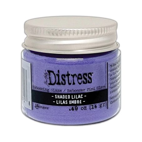 Ranger Shaded Lilac Fényes átlátszó domborítópor Tim Holtz Distress embossing glaze 1 db