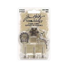   Tim Holtz Fém díszítőelem Figure Stands Idea-ology Tim Holtz Christmas (1 csomag)