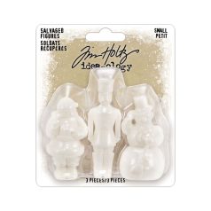   Tim Holtz Díszítőelem Salvaged Figures Small Idea-ology Tim Holtz Christmas (3 db)