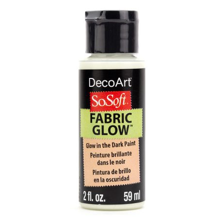 DecoArt Textilfesték 59 ml Glow SoSoft Fabric Medium (1 db)