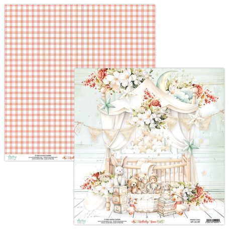 Mintay Papers Lullaby Lane Scrapbook papír 2 12" (30 cm) 1 ív