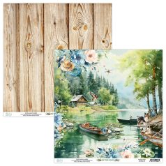   Mintay Papers By The Lake Scrapbook papír 1 12" (30 cm) 1 ív