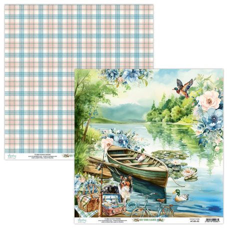 Mintay Papers By The Lake Scrapbook papír 3 12" (30 cm) 1 ív