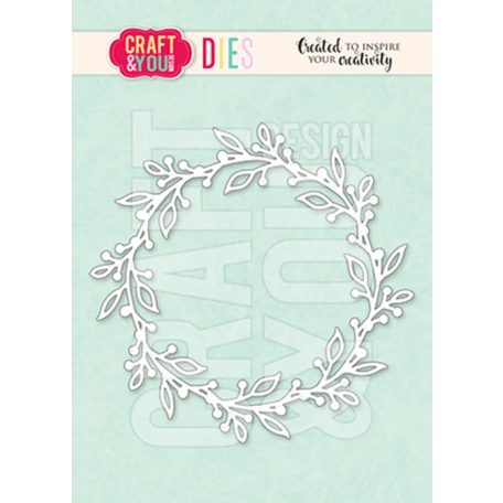 Craft & You Vágósablon Delicate Wreath Cutting Dies (1 csomag)