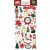 Echo Park Nutcracker Christmas Chipboard 6"X12" Chipboard Accents (1 ív)