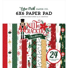   Echo Park Nutcracker Christmas Scrapbook papírkészlet 6" (15 cm) Paper Pack (24 lap)