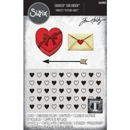 Sizzix Love Notes Vágósablon  Sidekick Side Order (1 csomag)