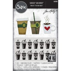   Sizzix Fresh Brewed Vágósablon  Sidekick Side Order (1 csomag)