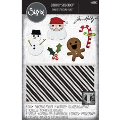   Sizzix Christmas Minis Vágósablon Sidekick Side Order (1 csomag)