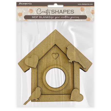 Stamperia Dewdrops Nest MDF alap Crafty Shapes MDF BLANKS (1 db)