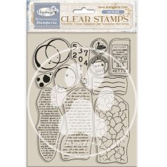   Stamperia Dewdrops Szilikonbélyegző A5 mixed backgrounds Clear Stamps (1 csomag)