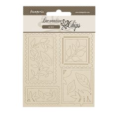   Stamperia Dewdrops Chipboard 14x14 cm Stamps Decorative Chips (1 ív)