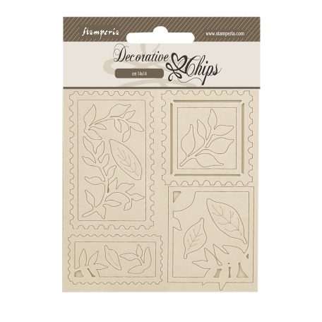 Stamperia Dewdrops Chipboard 14x14 cm Stamps Decorative Chips (1 ív)