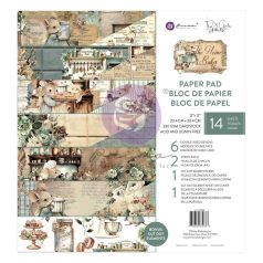   Prima Marketing The Home Baker Scrapbook papírkészlet 12" (30 cm) Paper Pad (14 lap)