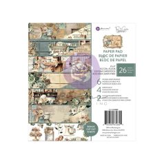   Prima Marketing The Home Baker Scrapbook papírkészlet 6" (15 cm) Paper Pad (26 lap)