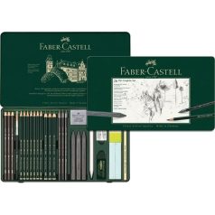   Faber-Castell Pitt Grafit ceruza készlet - 26 darabos fémdobozban