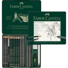   Faber-Castell Pitt Grafit ceruza készlet - 19 darabos fémdobozban