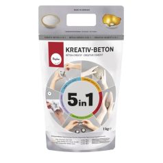 Rayher Kreatív Beton 5in1 - kavicsszürke (1 kg)