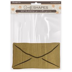   Stamperia Masquerade MDF alap  Latter Crafty Shapes MDF BLANKS (1 db)