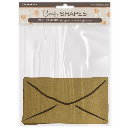 Stamperia Masquerade MDF alap  Latter Crafty Shapes MDF BLANKS (1 db)