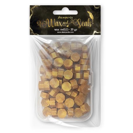 Stamperia Viaszgyöngy Light gold Wax Refill (20 gr)