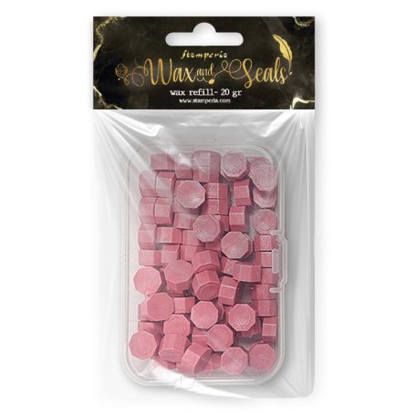 Stamperia Viaszgyöngy Candy pink Wax Refill (20 gr)