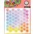 Art by Marlene Hexagon Stars Stencil 8" (20 cm)  ABM Mask (1 db)