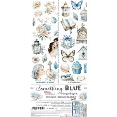   Craft O'Clock Kivágóív Something Blue Mix Extras to Cut Set (18 ív)