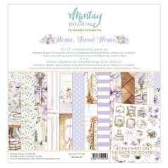   Mintay Papers Home, Sweet Home Scrapbook papírkészlet  Collection Set 12" (30 cm) 12 lap