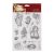 Szilikonbélyegző A5, Victorian Christmas / Clear Stamps Set - Cherub (14 db)