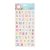 Matrica , Bellissima / Alphabet Stickers Foiled - 58 pcs -  (1 ív)