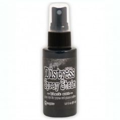   Tintaspray/Szórófejes festék , Distress Spray Stain / Tim Holtz - black soot (57 ml)