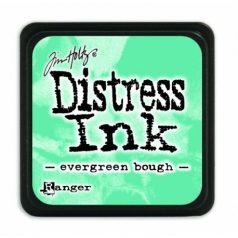   Mini Bélyegzőpárna Distress Mini Ink Tim Holtz evergreen bough (1 db)