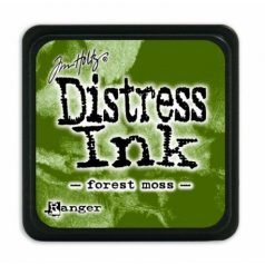   Mini Bélyegzőpárna Distress Mini Ink Tim Holtz forest moss (1 db)